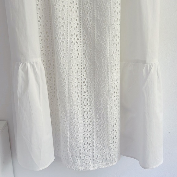 English Factory Eyelet Midi Dress White NWT - Picture 11 of 16